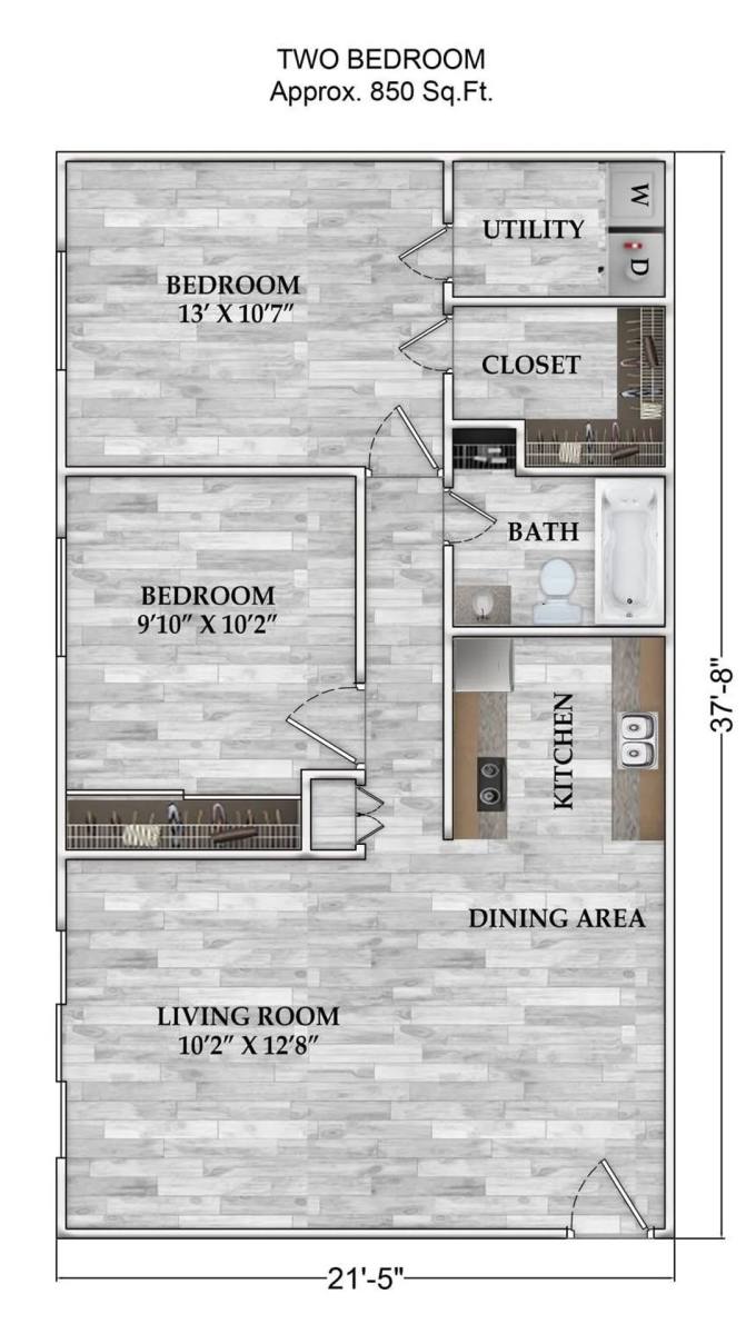 Apartment for rent at 1524 Bell St, Amarillo, TX 79106