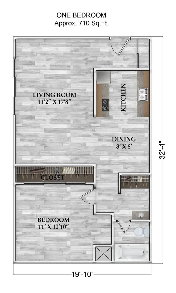 Apartment for rent at 1524 Bell St, Amarillo, TX 79106