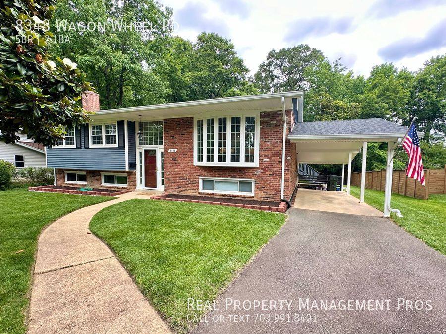 House for rent at 8348 Wagon Wheel Rd, Alexandria, VA 22309