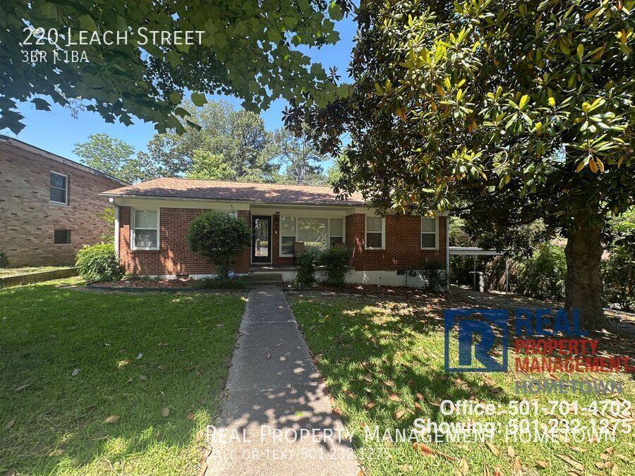 House for rent at 220 Leach St, Hot Springs National Park, AR 71913