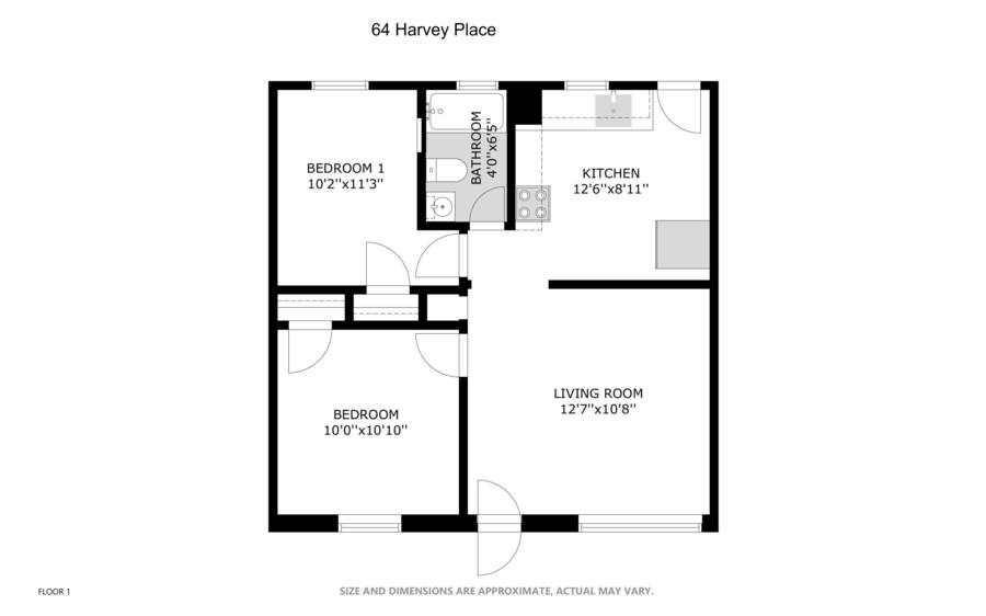 Apartment for rent at 64 Harvey Place, Ypsilanti, MI 48198