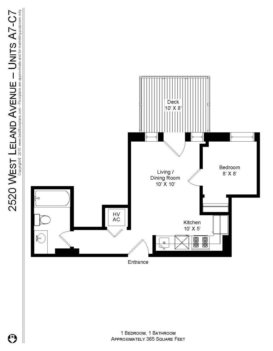Apartment for rent at 2520 W Leland #B7, Chicago, IL 60625