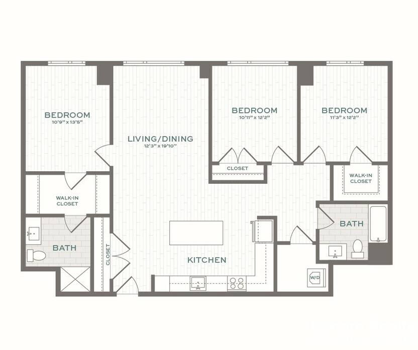 Apartment for rent at 125 Guest St #1707, Brighton, MA 02135