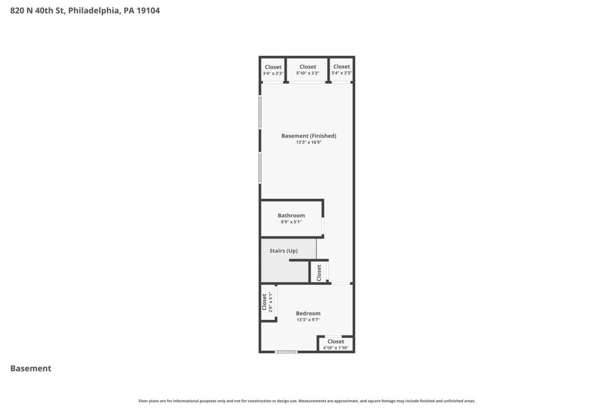 Apartment for rent at 820 N 40th St, Philadelphia, PA 19104
