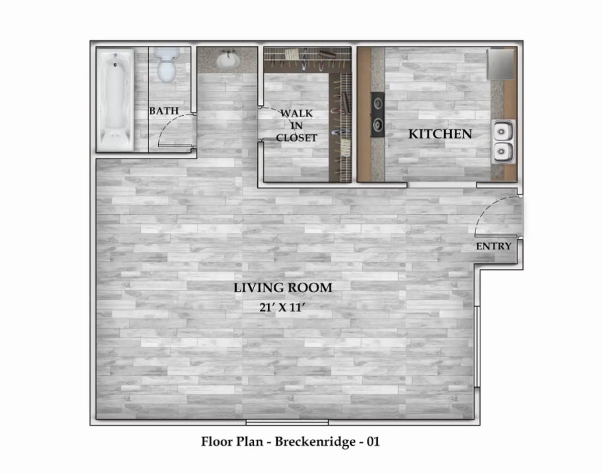Apartment for rent at 535 Seminar Dr, Houston, TX 77060