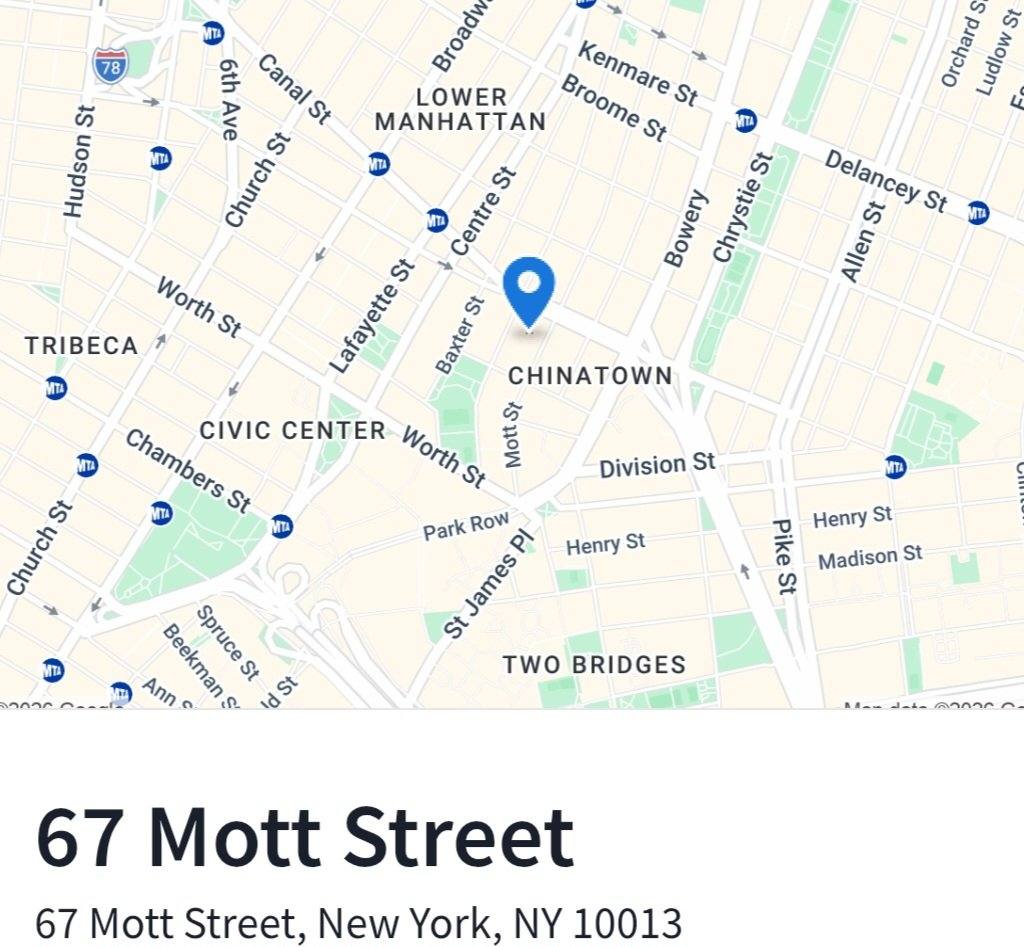 Apartment for rent at 67 Mott St, New York, NY 10013