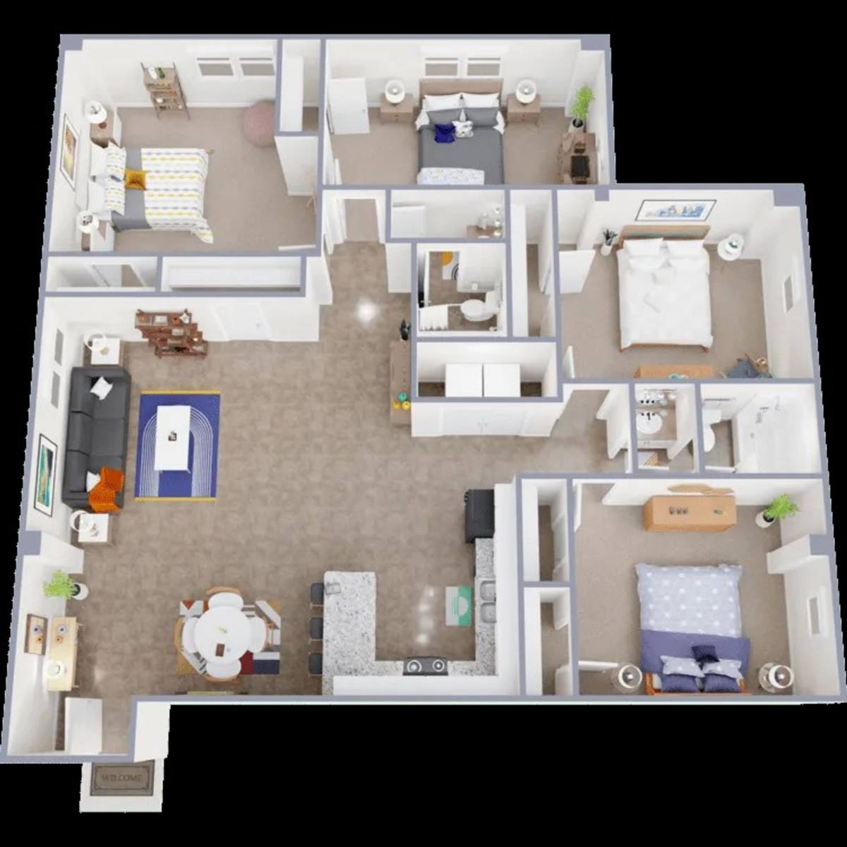 Apartment for rent at 1911 S 8th St, Waco, TX 76706