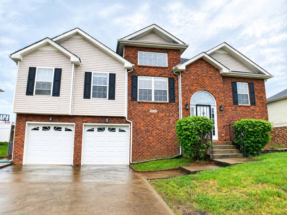 House for rent at 3443 Quicksilver Lane, Clarksville, TN 37042