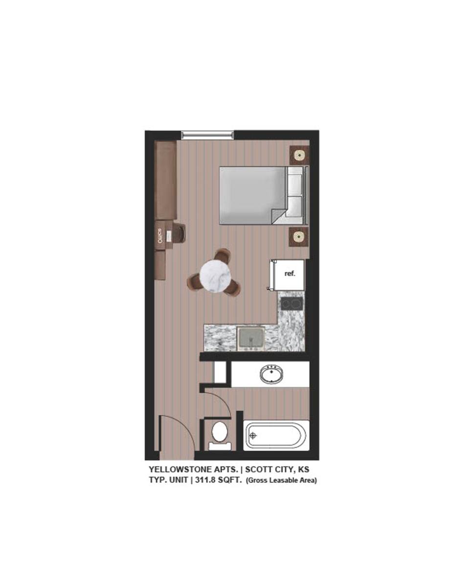 Apartment for rent at 102 S Main, Scott City, KS 67871