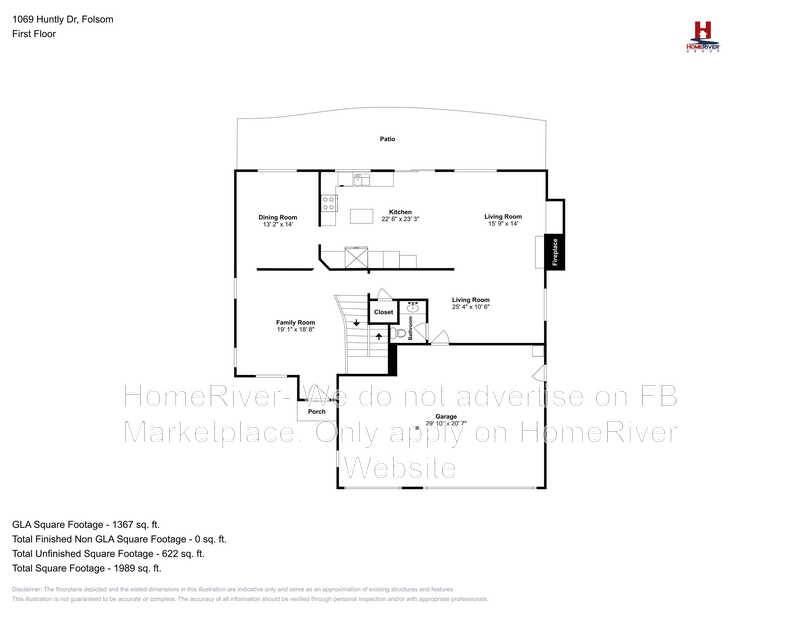 House for rent at 1069 Huntly Dr, Folsom, CA 95630