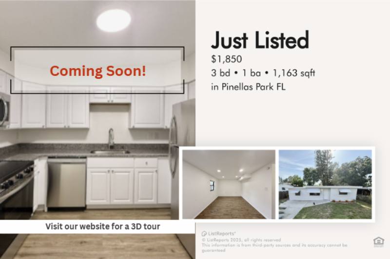 House for rent at 7800 52 St N, Pinellas Park, FL 33781