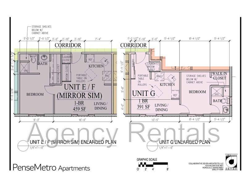 Apartment for rent at 1407 Pensacola St #402, Honolulu, HI 96822