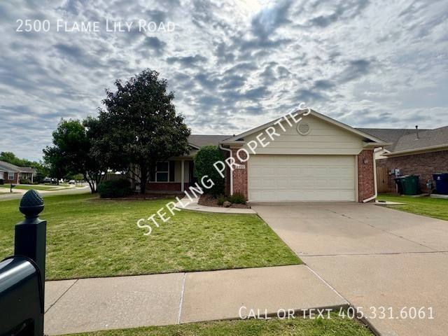 House for rent at 2500 Flame Lily Rd, Oklahoma City, OK 73128