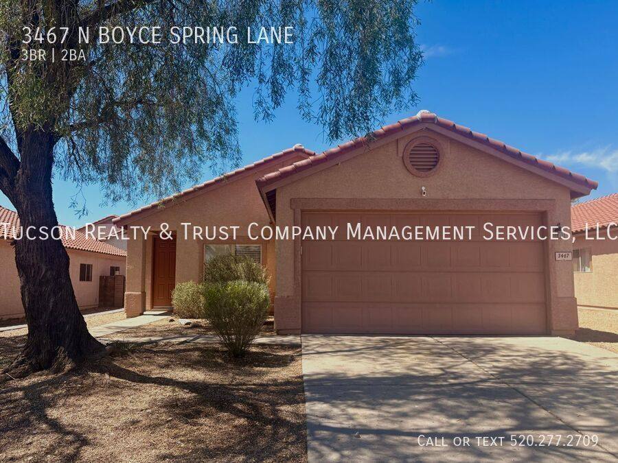 House for rent at 3467 N Boyce Spring Lane, Tucson, AZ 85745