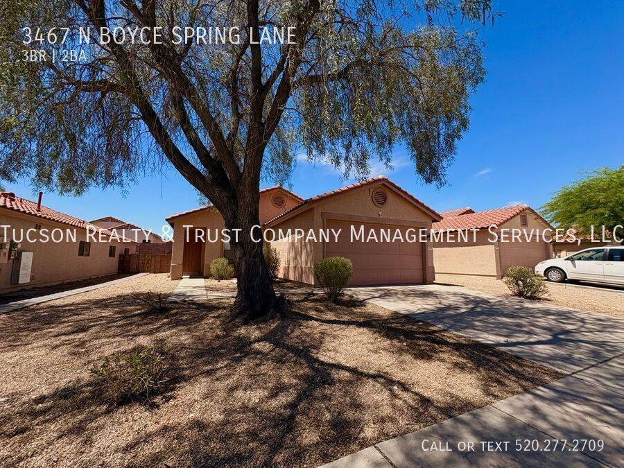 House for rent at 3467 N Boyce Spring Lane, Tucson, AZ 85745