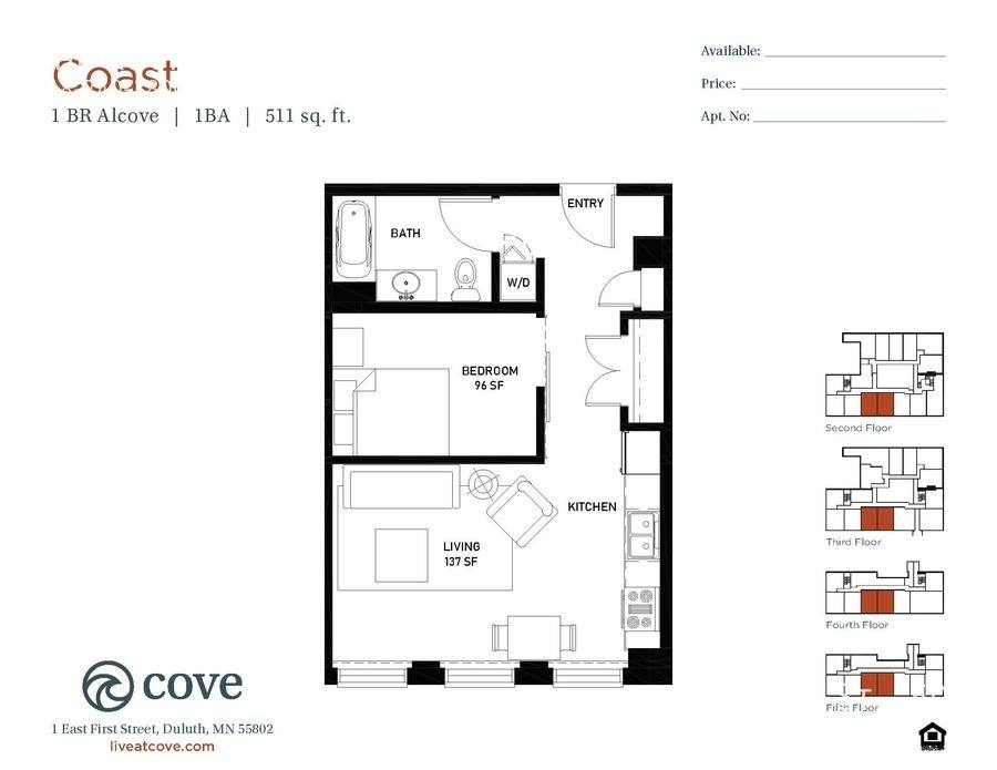 Apartment for rent at 1 E 1st St #505, Duluth, MN 55802