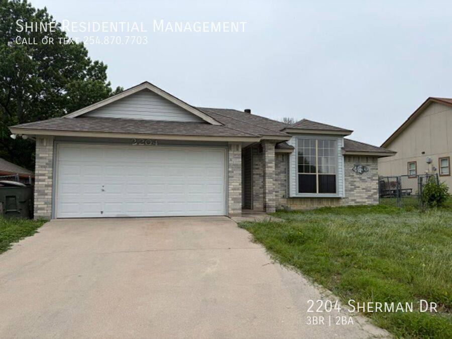 House for rent at 2204 Sherman Dr, Killeen, TX 76543