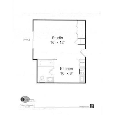 Apartment for rent at 1504 N Dearborn Parkway #109, Chicago, IL 60610