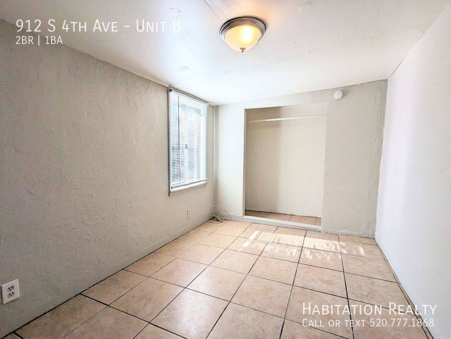 Apartment for rent at 912 S 4th Ave #B, Tucson, AZ 85701