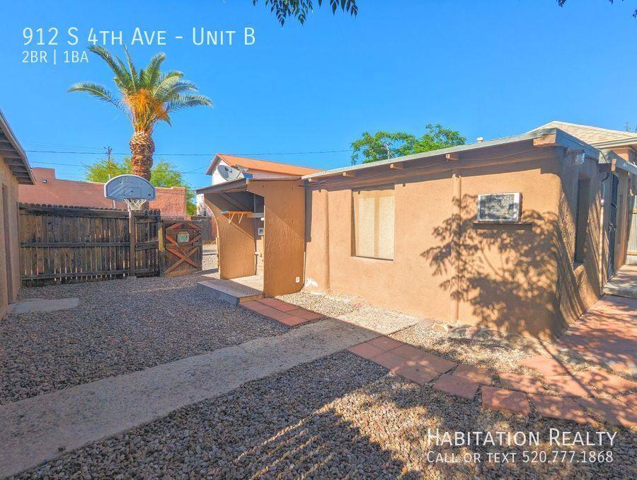 Apartment for rent at 912 S 4th Ave #B, Tucson, AZ 85701