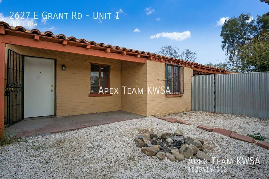 Apartment for rent at 2627 E Grant Rd #1, Tucson, AZ 85716