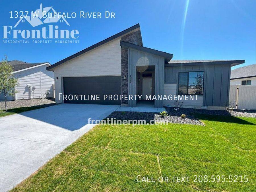 House for rent at 1327 W Buffalo River Dr, Meridian, ID 83642