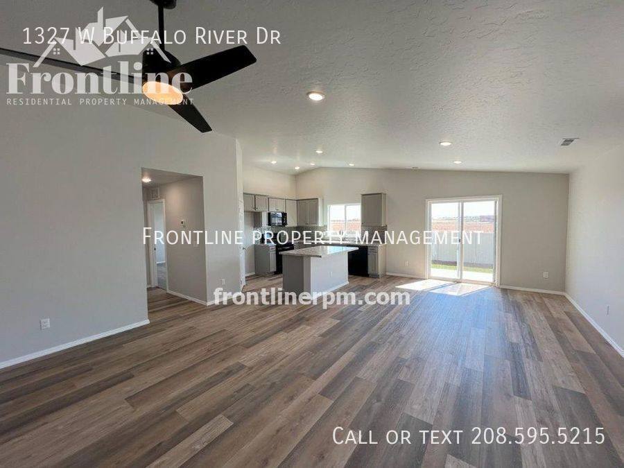 House for rent at 1327 W Buffalo River Dr, Meridian, ID 83642