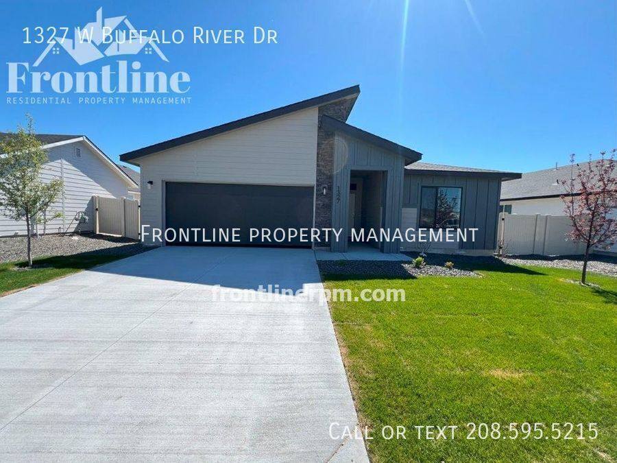 House for rent at 1327 W Buffalo River Dr, Meridian, ID 83642