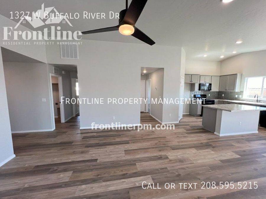 House for rent at 1327 W Buffalo River Dr, Meridian, ID 83642