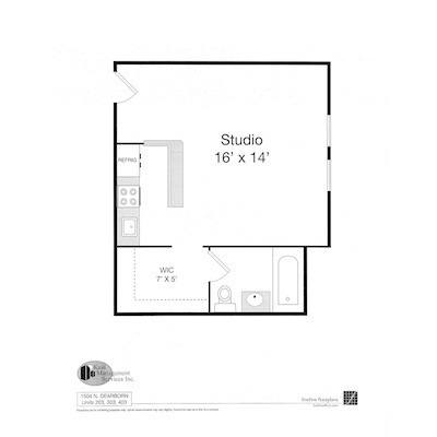 Apartment for rent at 1504 N Dearborn Parkway #303, Chicago, IL 60610