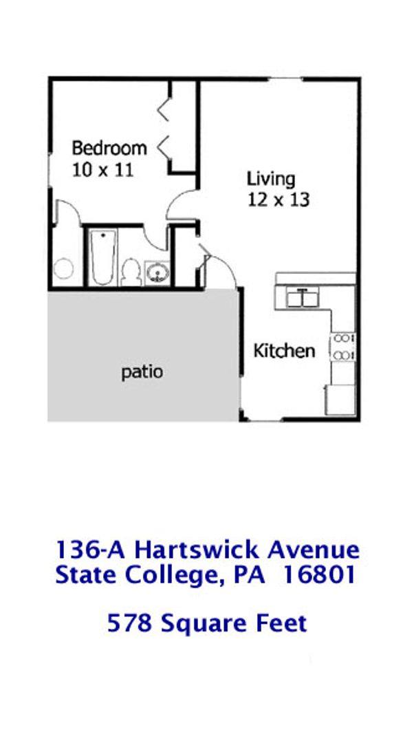 Apartment for rent at 136 Hartswick Ave, State College, PA 16803