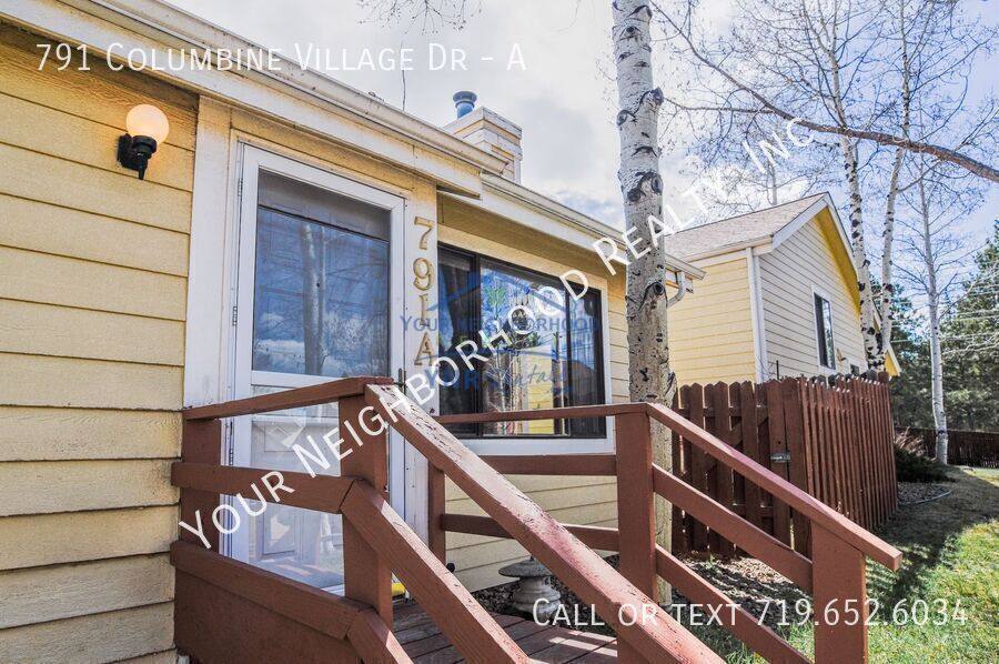 Condo for rent at 791 Columbine Village Dr #A, Woodland Park, CO 80863