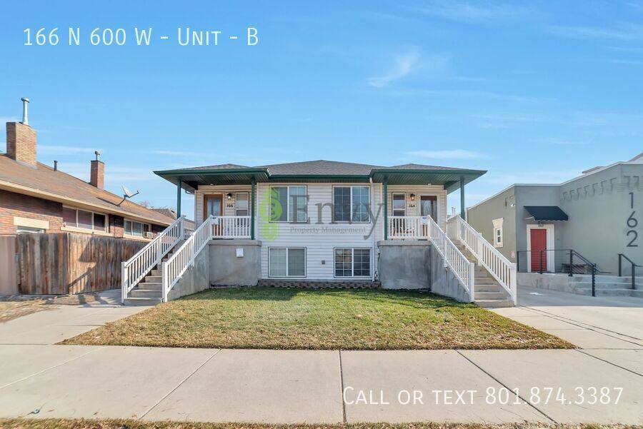 Apartment for rent at 166 N 600 W #B, Salt Lake City, UT 84116