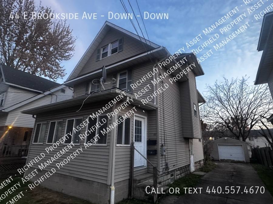 Apartment for rent at 44 E Brookside Ave #DOWN, Akron, OH 44301