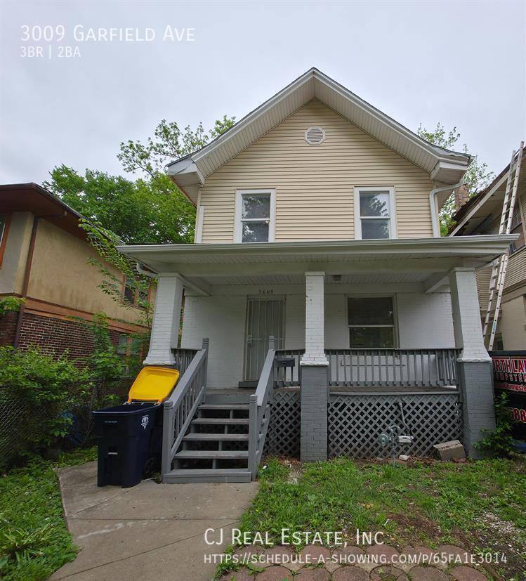 House for rent at 3009 Garfield Ave, Kansas City, MO 64109
