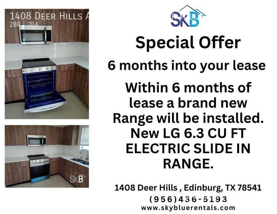 Apartment for rent at 1408 Deer Hills #4, Edinburg, TX 78541