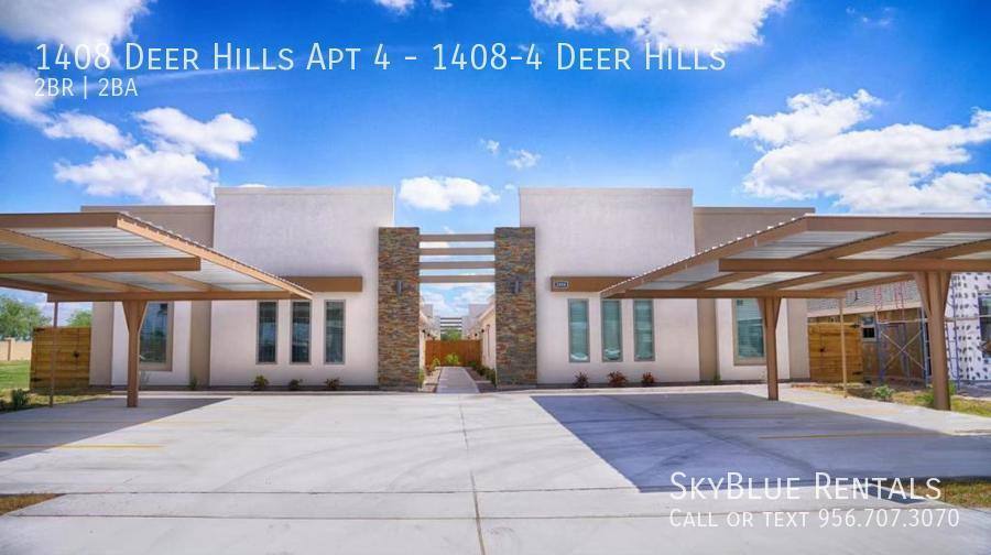 Apartment for rent at 1408 Deer Hills #4, Edinburg, TX 78541