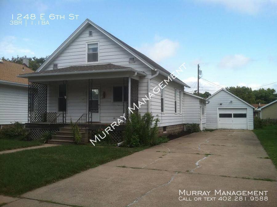 House for rent at 1248 E 6th St, Fremont, NE 68025