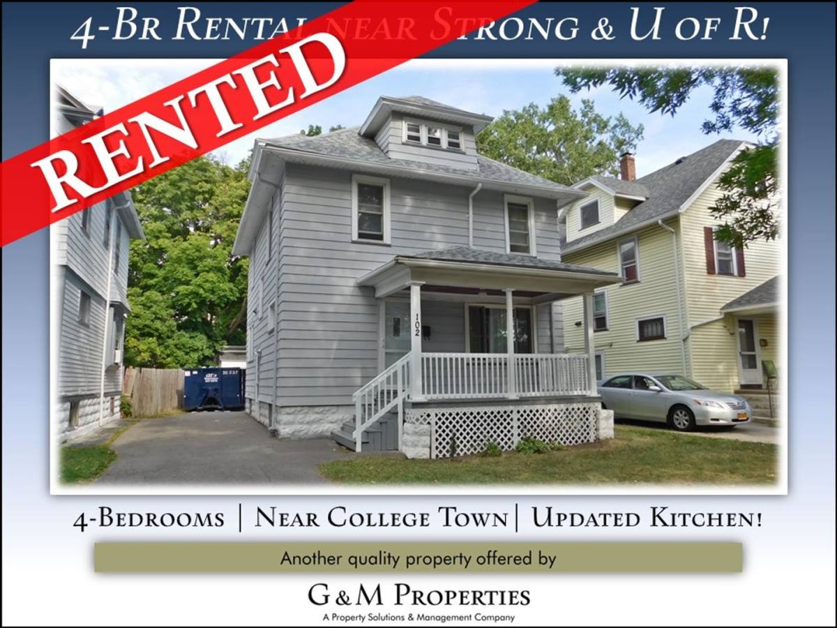 House for rent at 102 Virginia Ave, Rochester, NY 14619