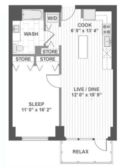 Apartment for rent at 842 S Clark, Chicago, IL 60605