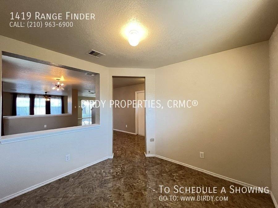 House for rent at 1419 Range Finder, San Antonio, TX 78245