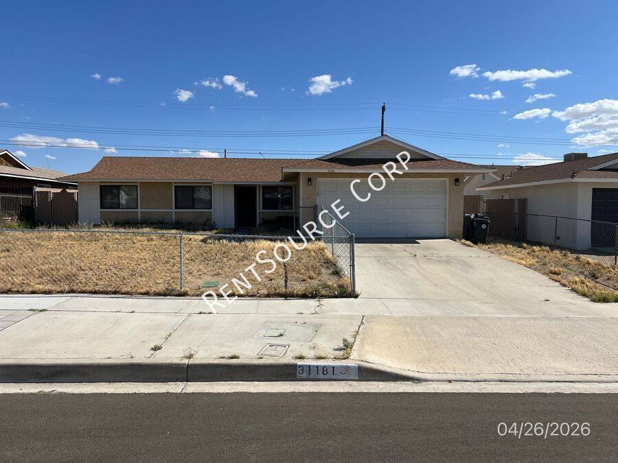 House for rent at 31181 Balsa Ave, Barstow, CA 92311