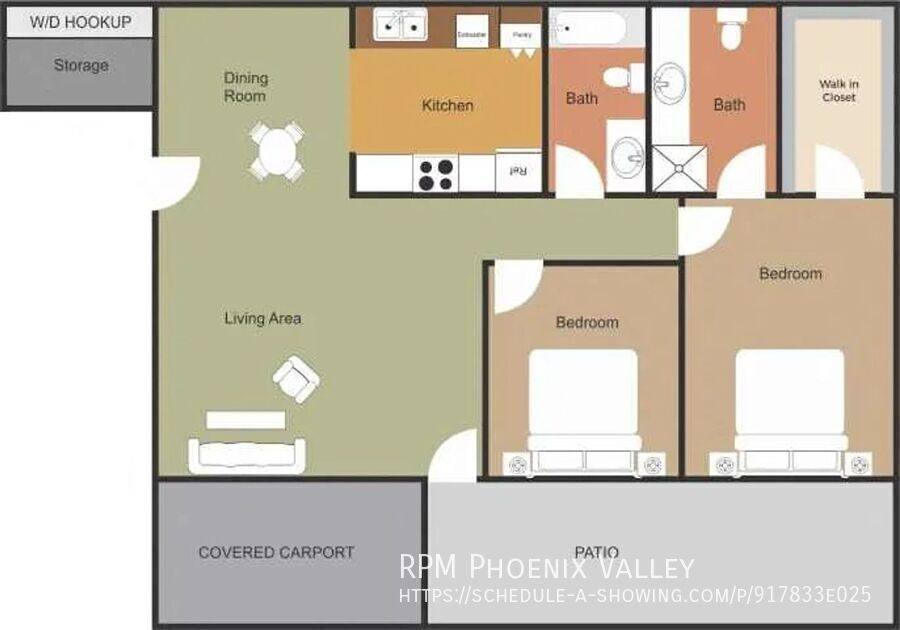 Apartment for rent at 6527 N 67th Ave #125, Glendale, AZ 85301