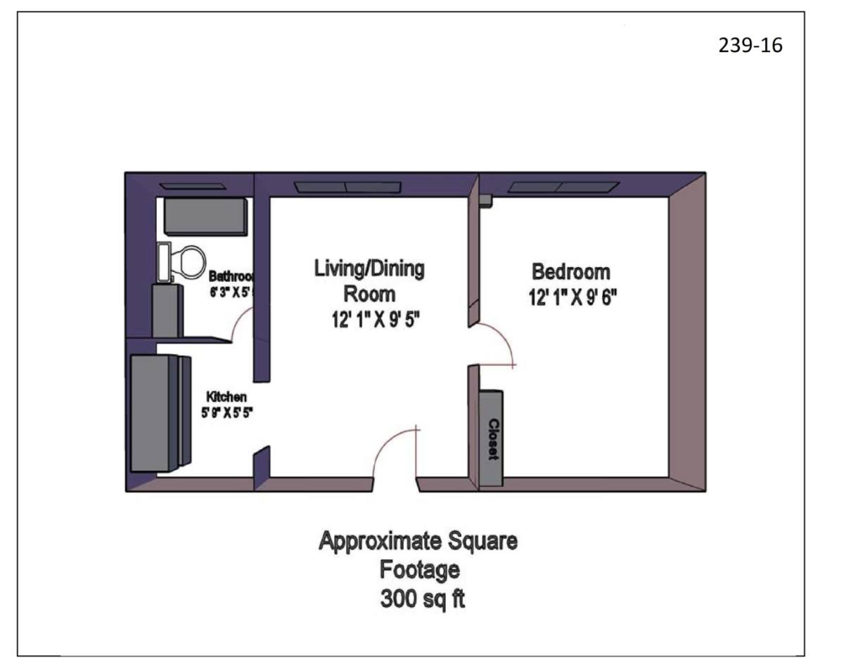Apartment for rent at 239 Danforth Ave, Jersey City, NJ 07305