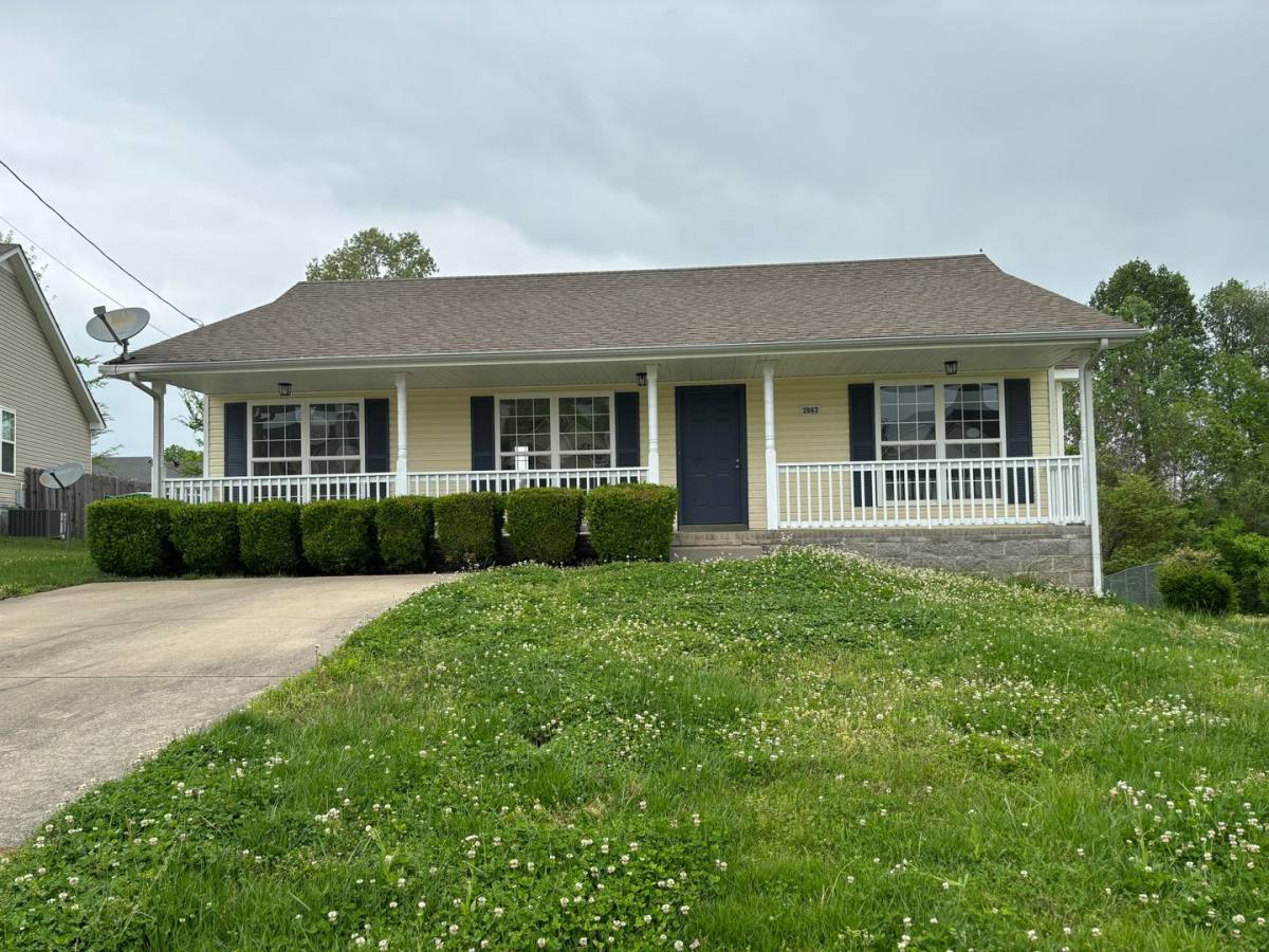 House for rent at 2863 Rome Lane, Clarksville, TN 37040