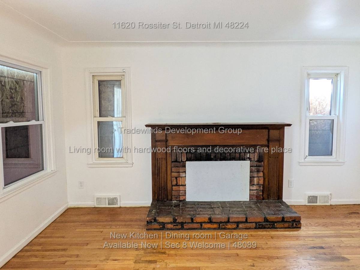 House for rent at 11620 Rossiter St, Detroit, MI 48224