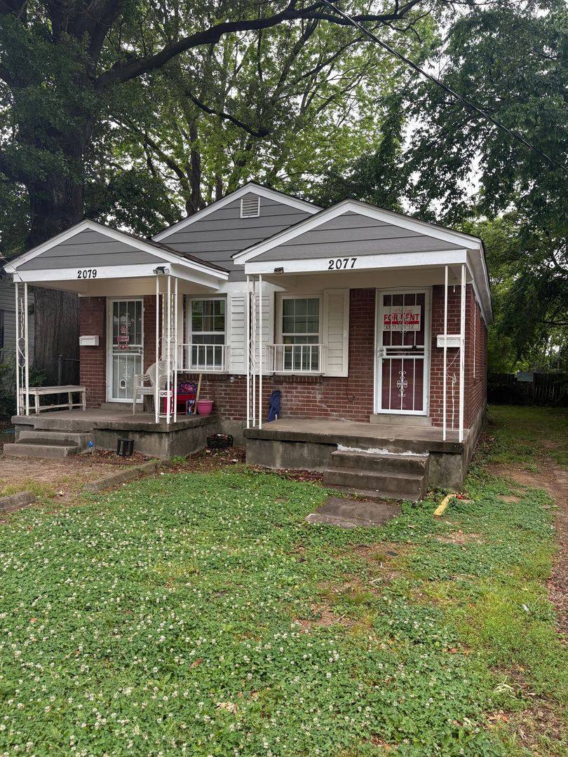 House for rent at 2077 Lowell Ave, Memphis, TN 38114