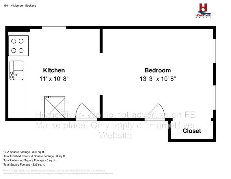 Apartment for rent at 1911 N Monroe St #D, Spokane, WA 99205