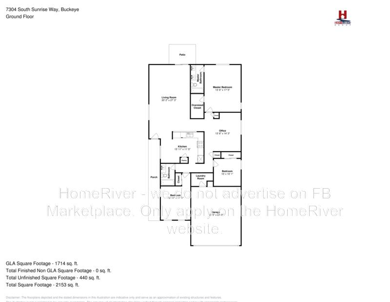 House for rent at 7307 S Sunrise Way, Buckeye, AZ 85326