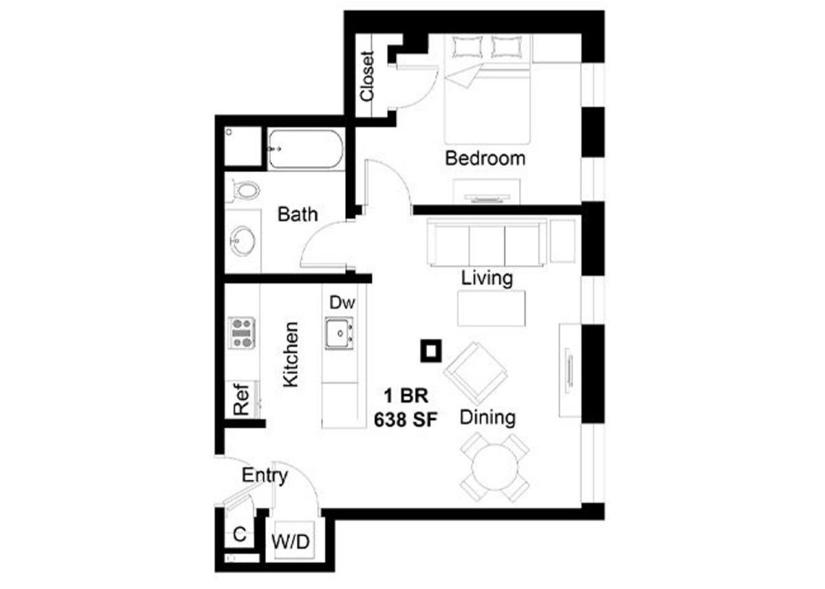 Apartment for rent at 1700 E Carson St, Pittsburgh, PA 15203